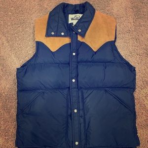 Vintage Woolrich Western Down Vest